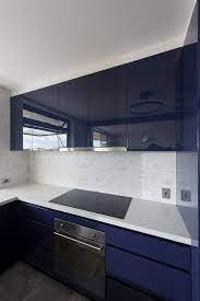 Maybe you would like to learn more about one of these? Contemporary Blue High Gloss Kitchen Contemporary Kitchen Brisbane By Q Kitchens Bathrooms Houzz