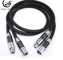 XLR Cable XSSH Hi-end HIFI FA-220 PVC 2 Core Pure Copper OFC ...