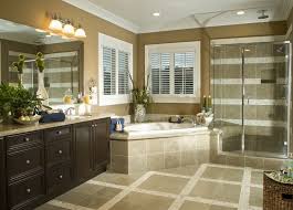Accented well with natural stone, as indicated by the counter top, this bathroom is the perfect fit for those looking to incorporate more stone designs. Corner Baths Ideas