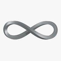 3ds Mobius Strip In 2020 Infinity Symbol Cloud Drawing 3d Model