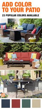How to choose patio furniture. At The Home Depot We Re Making It Easy To Spruce Up Your Outdoor Space With Colorful Cushions And Outdoor Pillows Just Design Patio Dream Patio Patio Design