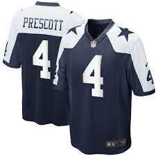 Dak Prescott Dallas Cowboys Nike Alternate Game Jersey Navy Dak Prescott Dallas Cowboys Nfl Jerseys Jersey Outfit