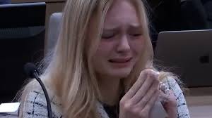 Maya Kowalski cries as jury returns verdict against Florida hospital