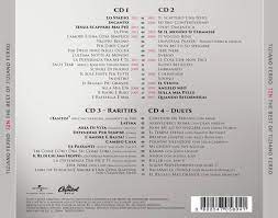 L'amore è una cosa semplice. Caratula Trasera De Tiziano Ferro Tzn The Best Of Tiziano Ferro Deluxe Edition Portada