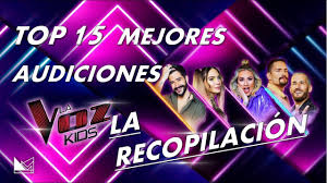 La voz kids es un concurso de talentos mexicano producido por tv azteca en colaboración con itv studios. Top 15 I Mejores Audiciones A Ciegas La Voz Kids Mexico 2021 Youtube