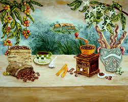 Check out our coffee plantation selection for the very best in unique or custom, handmade pieces from our prints shops. Coffee Paintings Original Coffee Wall Art Painting