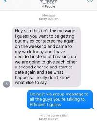 Breaking Up Check Doing It Via Text Check To Everyone You Re Flirting With Check Breaking Up Over Text Flirting Quotes Funny Breakup