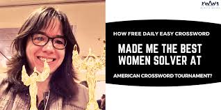 Play the free online crossword puzzle from the atlantic, created by puzzle constructor, caleb madison. Best Crossword Solver At American Tournament Know Women Name