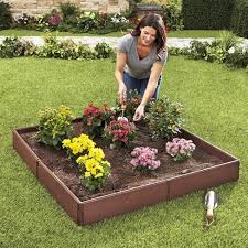 The raised bed side boards are made from resawn cedar that's a full 1 thick and 5 1/2 high. Lakeside Raised Garden Bed Set For Vegetable And Flower Gardening Target