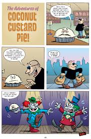 He got upset because everyone was making noise in his library. The Annoying Orange The Adventures Of Coconut Pie Ao Comics Http Bit Ly 1imfg7j Facebook