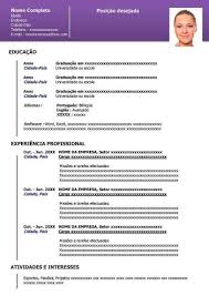 Baixar um extracto de curriculo vitei. Modelo De Curriculum Vitae Em Portugues Curriculo Pronto