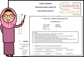 Check spelling or type a new query. Soal Uas Seni Budaya Kelas 8 Semester 1 Dan Kunci Jawaban