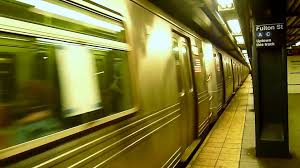 There are eleven line variants: R46 A And R32 C Trains At Fulton Street Broadway Video Dailymotion
