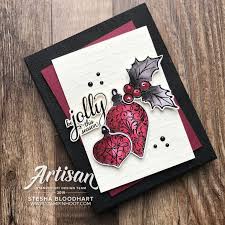 Insanı kamçılayan bir durum, dürtü, bağışıklık, havlamaya başlama (av köpeği). Tgifc228 Color Challenge Be Jolly With Christmas Gleaming Stampin Hoot Selbstgemachte Weihnachtskarten Weihnachtskarten Stempeln Weihnachten Karten
