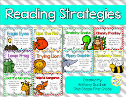 Ship Shape First Grade Animal Reading Strategies Reading Strategies Reading Strategies Posters Reading Workshop