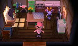 I found kidd sitting in it, eating a sandwich. Kidd Animal Crossing Wiki Fandom