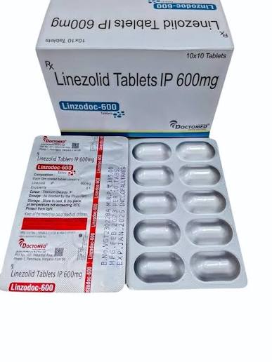 Linezolid 600 Mg Tablet at ₹ 1999/box | Linezolid Tablets in Kala Amb | ID: 2851323133088