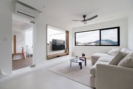 9 Stunning Hdb Executive Maisonette Homes That Look Like Landed Property In 2020 Home Tv Feature Wall Feature Wall Design