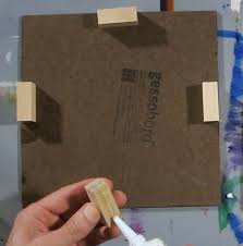 Keep supporting the canvas until you are sure that the wall and wire hanging are bearing the weight securely. 3 Ways To Frame A Canvas Panel Draw And Paint For Fun