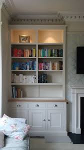 Custom Designed Alcove Cabinet With American Oak Dresser Top To The Base Cabinet Alcove Cabinets Sitting Room Decor Victorian Living Room