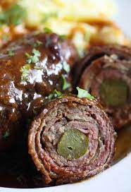 German Beef Roulades Recipe In 2021 Rouladen Recipe Beef Roulade German Recipes Dinner