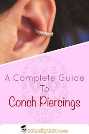 Do you have to have a silver conch piercing? Pin On Ear Piercings