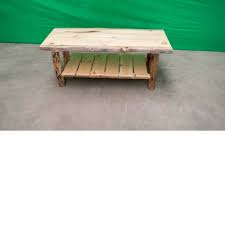 This durable table is finished with a topcoat that helps to resist scratches and stains. Northern Rustic Pine Log Coffee Table Amish Log Furniture