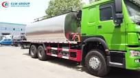Sinotruk Howo 16cbm Asphalt Distributor Truck Right Hand Drive Bitumen Sprayer Tanker Truck