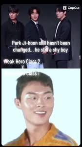 Park Jihoon Being Shy