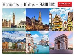 With A Cosmos Escorted Tour You Don T Have To Choose You Can Sample A Few Or Many European Countries On Just One Tour Savo Budget Travel Europe Cosmos Tours