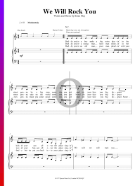 Oct 08, 2019 · zu den wichtigsten dingen beim klavierspielen gehört das zurechtfinden auf der tastatur des klaviers, auch klaviatur genannt. We Will Rock You Noten Klavier Gesang Pdf Download Streamen Oktav