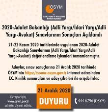 May 29, 2021 · adayların dikkatine. Osym On Twitter 2020 Adalet Bakanligi Adli Yargi Idari Yargi Adli Yargi Avukat Sinavlarinin Sonuclari Aciklandi Https T Co Le0utphl7p Https T Co At22zgvnoa