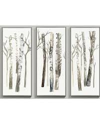3 Piece Birch Tree Wall Art Image Result For Fresh Birch Art Ballard Design Art Set Ballard Designs Birch Frame