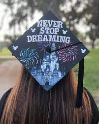 12 Graduation Cap Designs To Copy This Year Society19 Disney Graduation Cap College Graduation Cap Decoration Disney Graduation