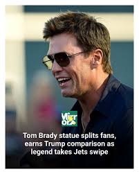 The New England Patriots unveiled a statue of legendary quarterback Tom  Brady at Gillette Stadium