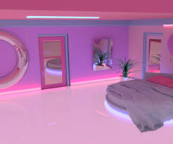 1000 Images About Pink On We Heart It See More About Pink Aesthetic And Tumblr Futuristic Bedroom Neon Room Aesthetic Rooms