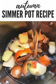 Simmering beef is quite easy and simple. Autumn Simmer Pot Recipe Daisies Pie