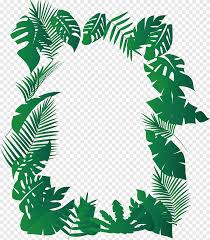 Leaf border stock photos and images. Green Leaves Frame Musa Basjoo Leaf Ferme Exotique Banana Borders Border Poster Png Pngegg