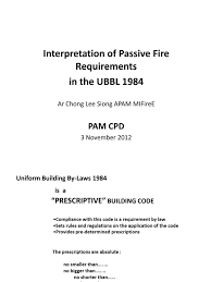 This edition published in 1984 by collins in london. Fire Fighting Intepretation Of Passive Fire Requirement Ubbl 1984 Fire Engine Door