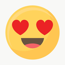 Hearted Eyes Face Emoticon Symbol Transparent Png Free Image By Rawpixel Com Minty Emoticon Emoji Cute Emoji