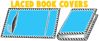 To keep a nice book nice, and to disguise one that's been defaced, you can sew a simple fabric book cover. Make Book Covers For Kids How To Personalize And Decorate Book Covers For School With Brown Grocery Bags Felts Plastic Ideas For Children Teens