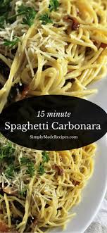Spaghetti Carbonara Recipe Spaghetti Carbonara Carbonara Carbonara Pasta
