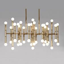 Robert Abbey Lighting 687 Jonathan Adler Meurice Fotry Two Light Chandelier