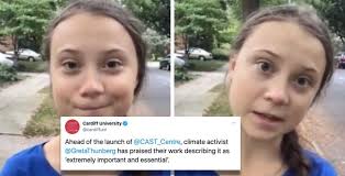 Thank you all for the 500k subscribers lets get into 1m thanks for watching my video , like it if you enjoyed and subscribe! Greta Thunberg Has Praised Cardiff Uni In A Video Shoutout