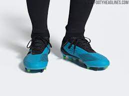 If your command of the pitch leaves your rivals' tactics in tatters, you're ready to own predators. Bright Cyan Adidas Predator 19 1 Hard Wired Boots Released Footy Headlines