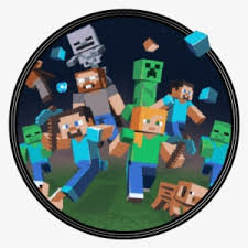 The free minecraft powerpoint template has a blue background with a scene from the minecraft game. Minecraft Night Minecraft Youtube Background Template Png Image Transparent Png Free Download On Seekpng