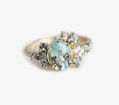 Deposit For Gemstone Cluster Engagement Ring Of Your Choice Etsy In 2021 Wedding Rings Unique Custom Wedding Rings Wedding Rings Vintage