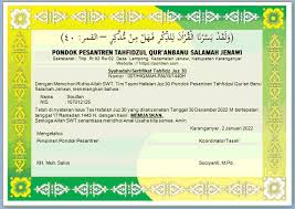 Maybe you would like to learn more about one of these? Contoh Sertifikat Tahfidz Pdf Format Doc Download Gratis
