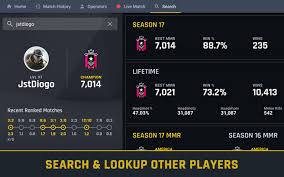 See your stats and those of your teammates update live during your matches. Rainbow 6 Siege Tracker