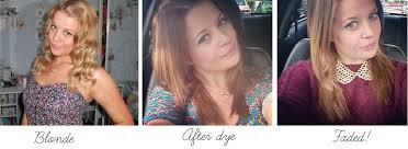 There's a myth floating around that changing your hair should follow the changing seasons. Advice To Turn Bleached Blonde Hair Brunette Victoria S Vintage Blog